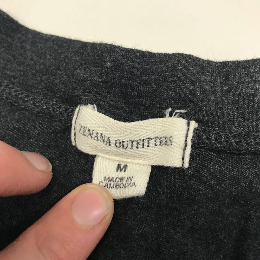 NWOT [Zenana] Lightweight Half-Sleeve Tee - Picture 5 of 8
